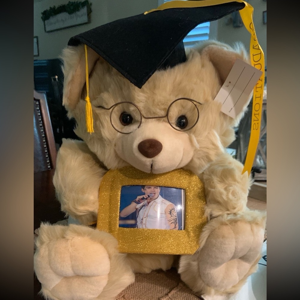 👨‍🎓 2025 Graduation Achievement Bear Plush with Diploma & Picture Frame 👨‍🎓